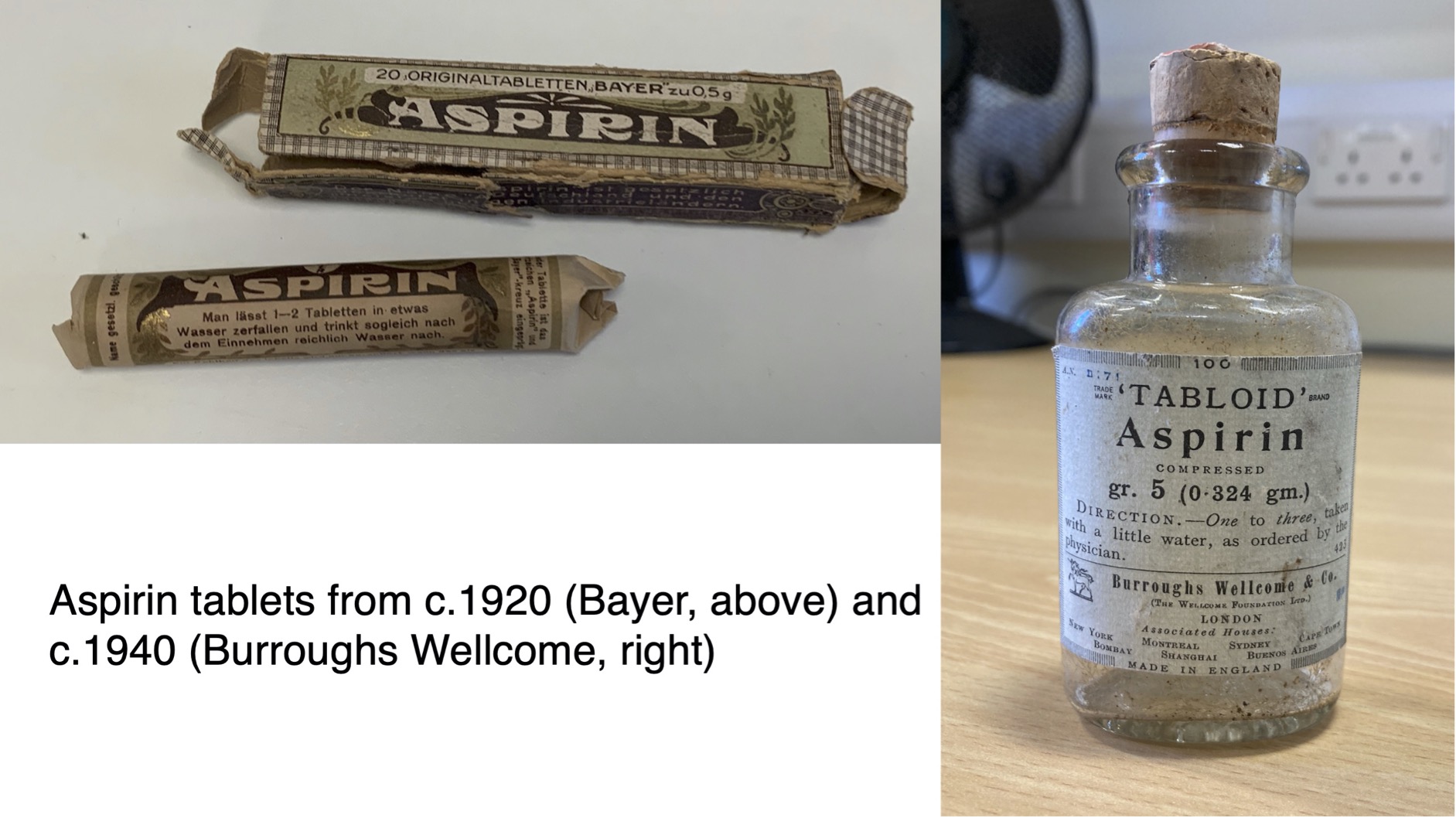 Extreme Longterm Stability of Aspirin Tablets and Their Ability to